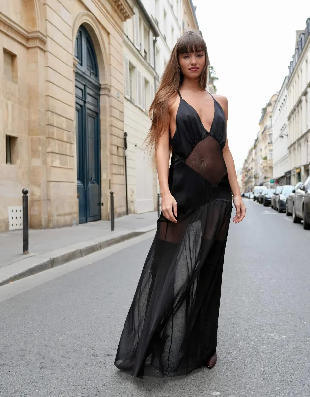 Denim - inspired sexy dresses for a casual - yet - sexy vibeDiana Slip Dress, Black Denim - inspired sexy dresses for a casual - yet - sexy vibeDiana Slip Dress, Black