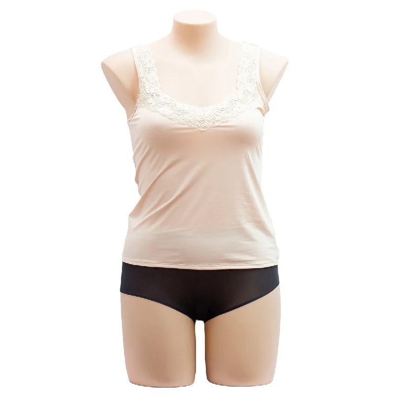 Women's silk teddy lingerie for a seductive lookV - Neck Camisole