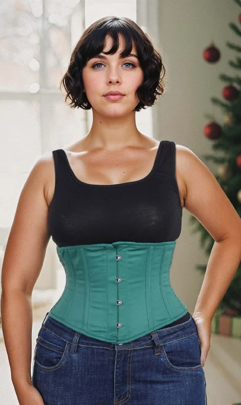 Bohemian - style corsets with tassels and embroideryBohemian - style corsets with tassels and embroideryPlus Size Waist Trainer Green Taffeta Waspie Corset Bohemian - style corsets with tassels and embroideryBohemian - style corsets with tassels and embroideryPlus Size Waist Trainer Green Taffeta Waspie Corset