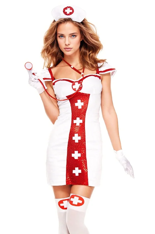 Dragon Rider cosplay attires with dragon - themed accessoriesBedside Beauty Nurse Costume Dragon Rider cosplay attires with dragon - themed accessoriesBedside Beauty Nurse Costume