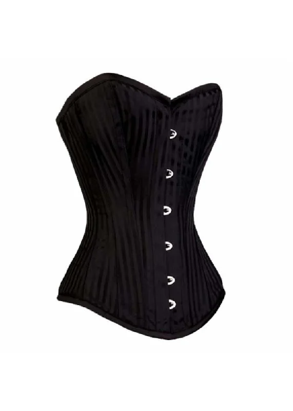 Wedding - style bustiers for bridesmaids or special eventsWedding - style bustiers for bridesmaids or special eventsELEGANT BLACK/BLACK STRIPE JACQ Wedding - style bustiers for bridesmaids or special eventsWedding - style bustiers for bridesmaids or special eventsELEGANT BLACK/BLACK STRIPE JACQ