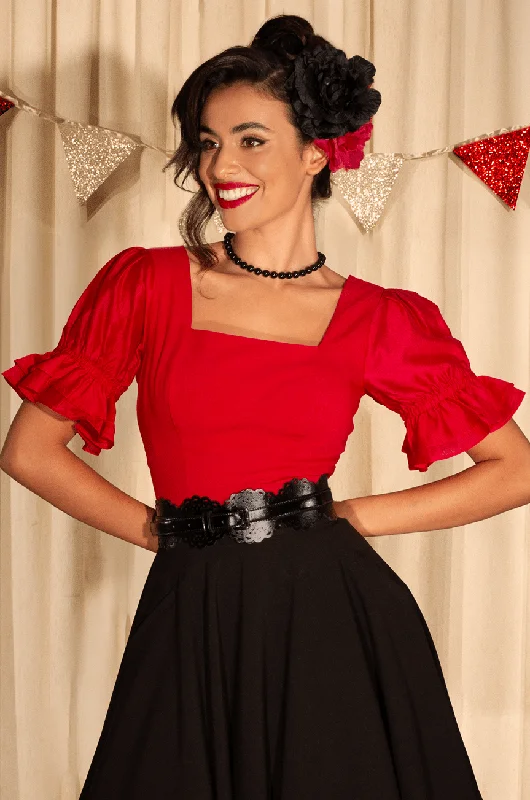 Halloween - themed corsets for a spooky costumeHalloween - themed corsets for a spooky costumeMiss Strawberry Pageant Ruffle Sleeve Top Halloween - themed corsets for a spooky costumeHalloween - themed corsets for a spooky costumeMiss Strawberry Pageant Ruffle Sleeve Top
