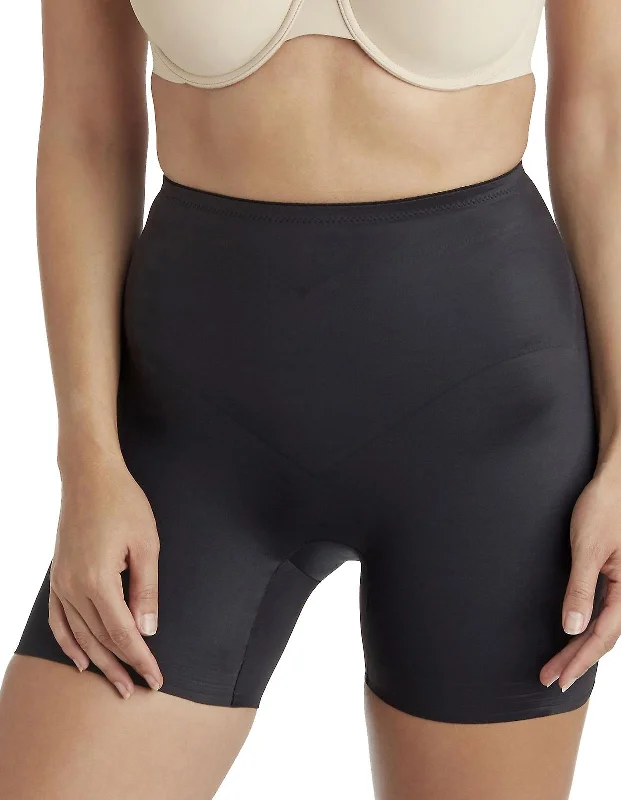 Women's peignoir lingerie sets with a sheer overlayWaistline Bike Pant