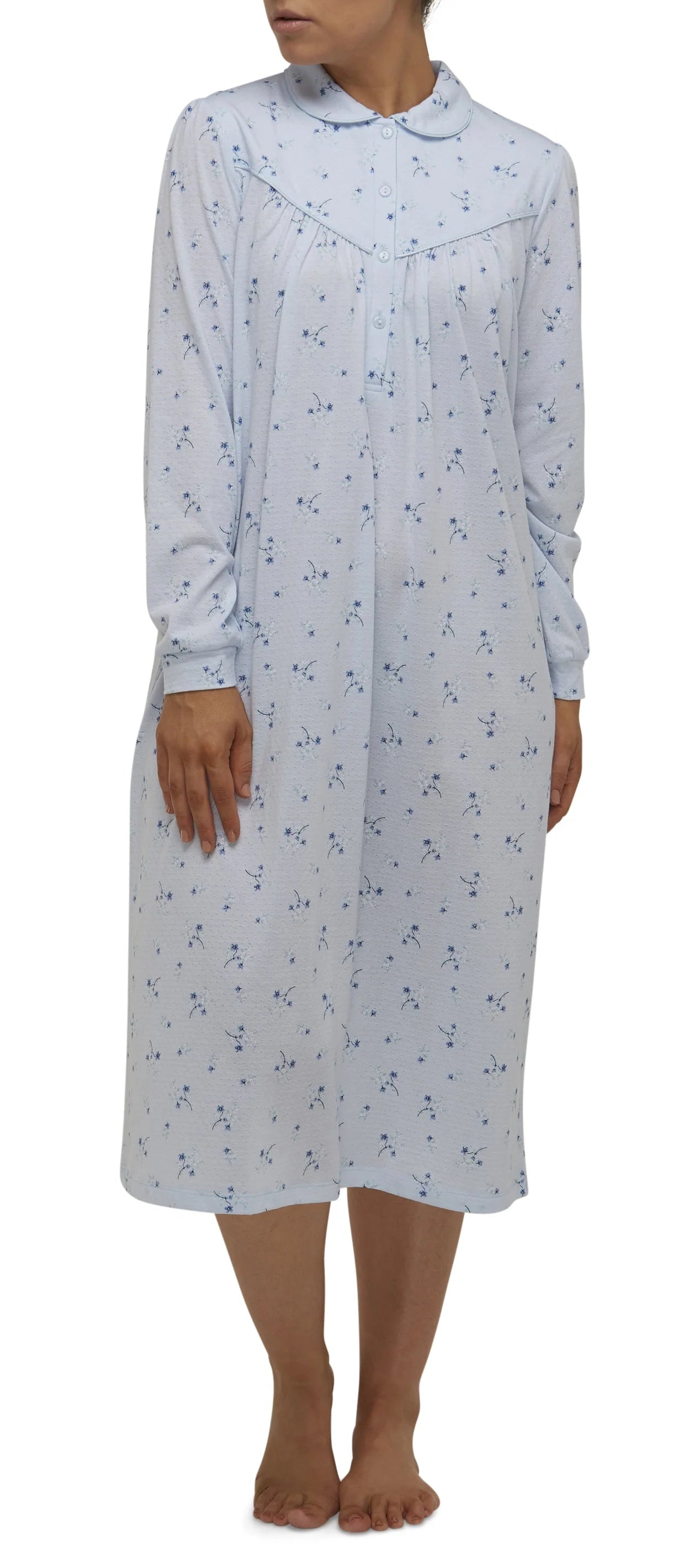 Women's pastel - colored lingerie sets for a feminine appealIsabel Collared Nightie