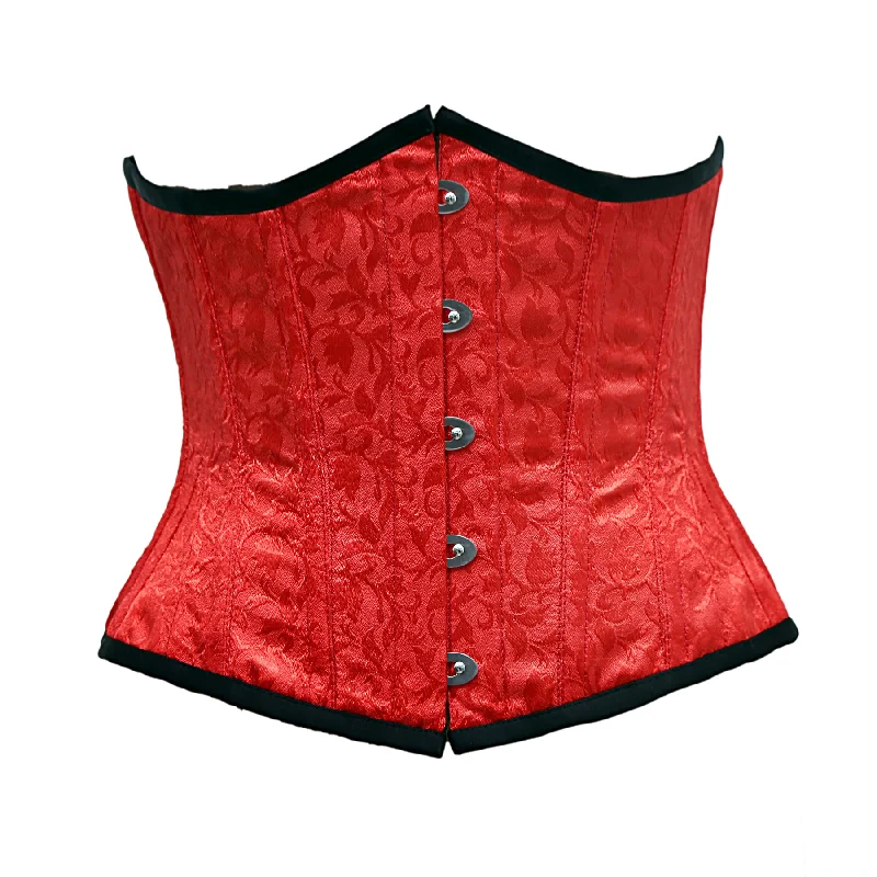 Pastel - colored corsets for a soft and feminine appealPastel - colored corsets for a soft and feminine appealRedknapp Red Satin Brocade Underbust Corset Pastel - colored corsets for a soft and feminine appealPastel - colored corsets for a soft and feminine appealRedknapp Red Satin Brocade Underbust Corset