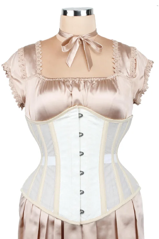 Hypoallergenic bustiers for sensitive skinHypoallergenic bustiers for sensitive skinDemaris Mesh with Brocade Underbust Corset (ELC-601) Hypoallergenic bustiers for sensitive skinHypoallergenic bustiers for sensitive skinDemaris Mesh with Brocade Underbust Corset (ELC-601)