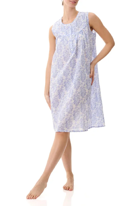 Women's spandex - blended lingerie for stretchLexi Sleeveless Nightie