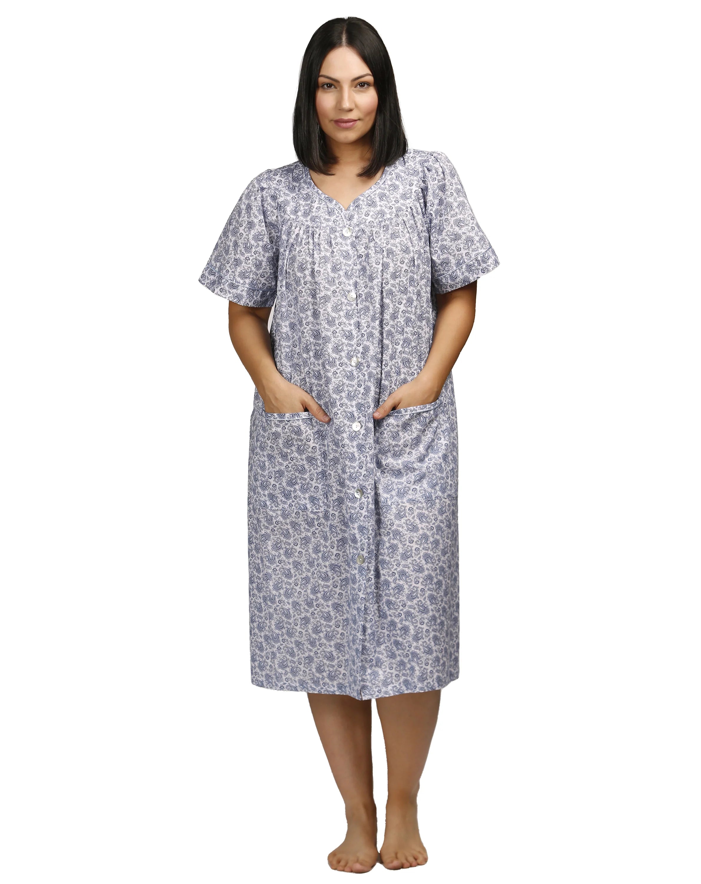 Women's modal lingerie with a soft and smooth feelPaisley Brunch Coat