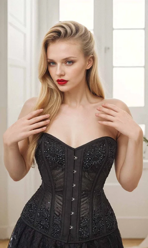 Geometric - printed bustiers for a modern and trendy lookGeometric - printed bustiers for a modern and trendy lookSweetheart Mesh Couture Corset (ELC-701) Geometric - printed bustiers for a modern and trendy lookGeometric - printed bustiers for a modern and trendy lookSweetheart Mesh Couture Corset (ELC-701)