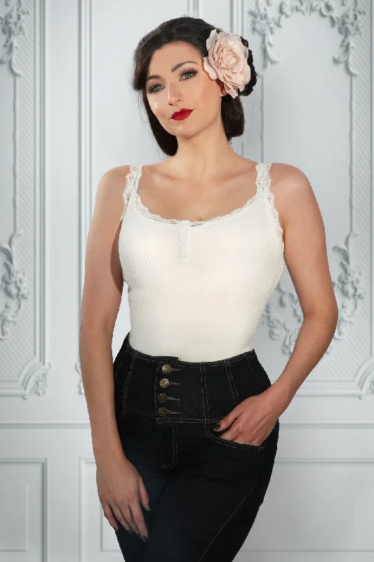 Animal - print bustiers for a wild and fierce styleAnimal - print bustiers for a wild and fierce styleD'Amour Lace Trim Singlet (Off White) Animal - print bustiers for a wild and fierce styleAnimal - print bustiers for a wild and fierce styleD'Amour Lace Trim Singlet (Off White)