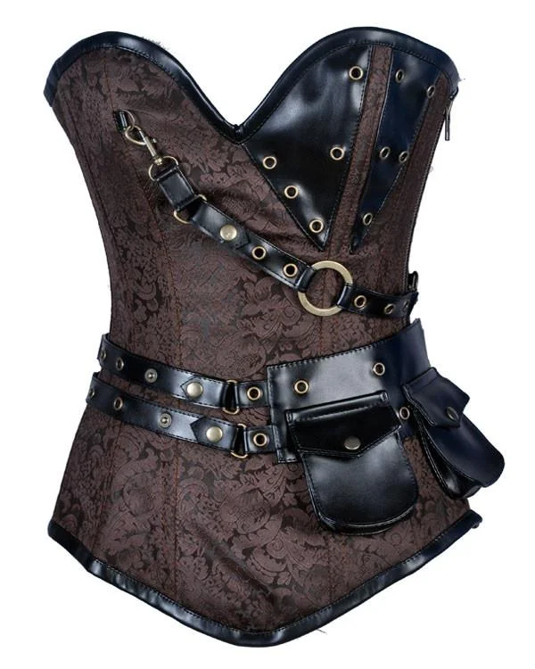 Vintage - style women's bustiers with lace and bowsVintage - style women's bustiers with lace and bowsKarla Steampunk Overbust Corset Vintage - style women's bustiers with lace and bowsVintage - style women's bustiers with lace and bowsKarla Steampunk Overbust Corset