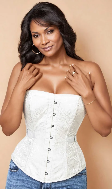 Silk bustiers for a luxurious and smooth feelSilk bustiers for a luxurious and smooth feelEdwardian Brocade Fan Lacing Corset (ELC-401) Silk bustiers for a luxurious and smooth feelSilk bustiers for a luxurious and smooth feelEdwardian Brocade Fan Lacing Corset (ELC-401)