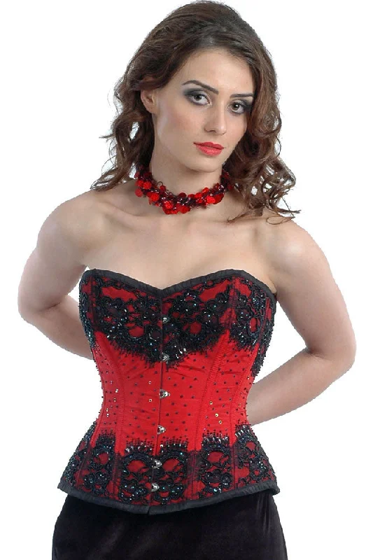 Lace - covered corsets for a feminine touchLace - covered corsets for a feminine touchEmani Overbust Corset Lace - covered corsets for a feminine touchLace - covered corsets for a feminine touchEmani Overbust Corset