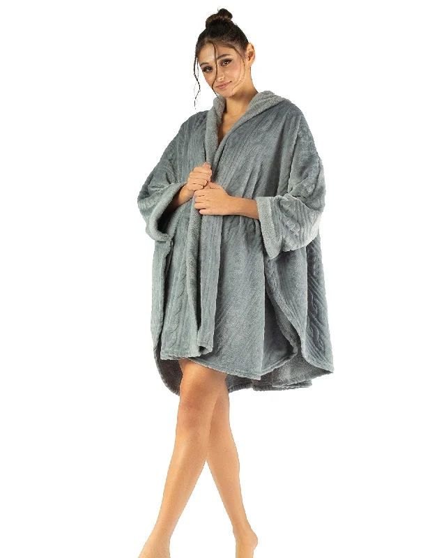 Women's leather - look lingerie for an edgy styleSnuggle Up with the Perfect Winter Poncho