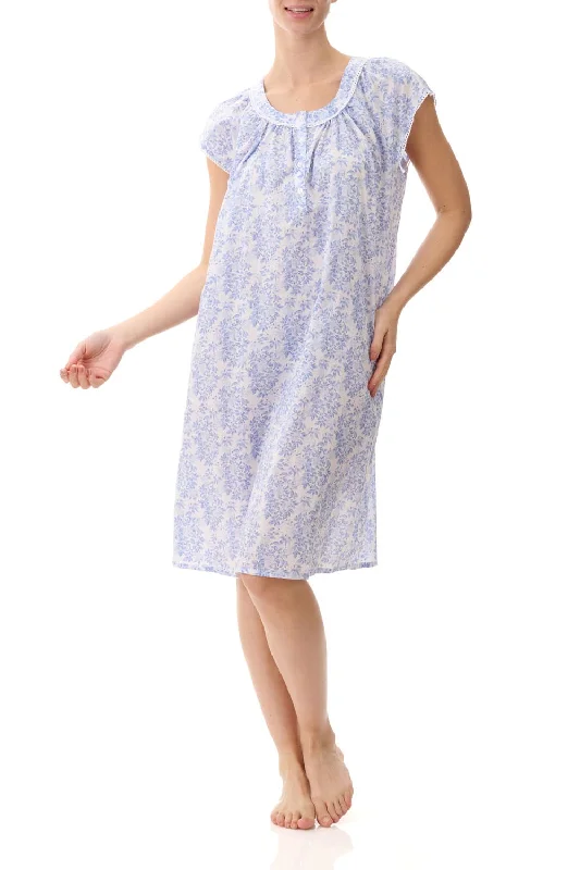 Women's pastel - colored lingerie sets for a feminine appealLexi Cap Sleeve Nightie