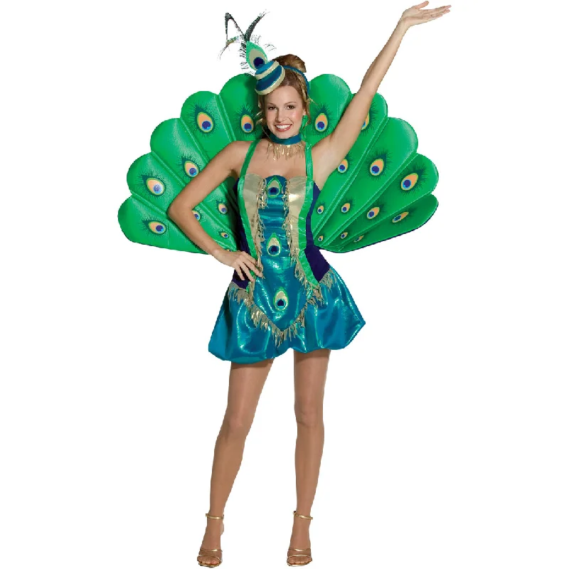 Vampire cosplay capes and fangs setsPeacock Costume