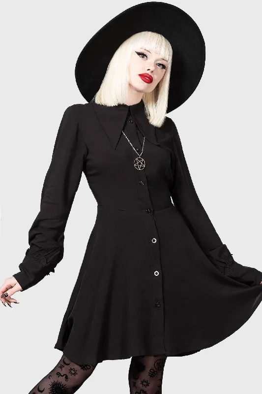 Women's sexy bodycon dresses with a thigh - high slitKimaris Long Sleeve Dress - Resurrect Women's sexy bodycon dresses with a thigh - high slitKimaris Long Sleeve Dress - Resurrect