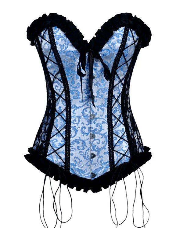Bohemian - style corsets with tassels and embroideryBohemian - style corsets with tassels and embroideryKaelani Longline Overbust Corset Bohemian - style corsets with tassels and embroideryBohemian - style corsets with tassels and embroideryKaelani Longline Overbust Corset