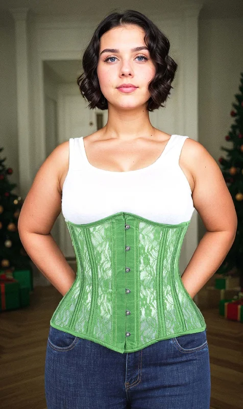 White bustiers for a pure and innocent aestheticWhite bustiers for a pure and innocent aestheticPlus Size Green Mesh with Lace Long Underbust Corset White bustiers for a pure and innocent aestheticWhite bustiers for a pure and innocent aestheticPlus Size Green Mesh with Lace Long Underbust Corset