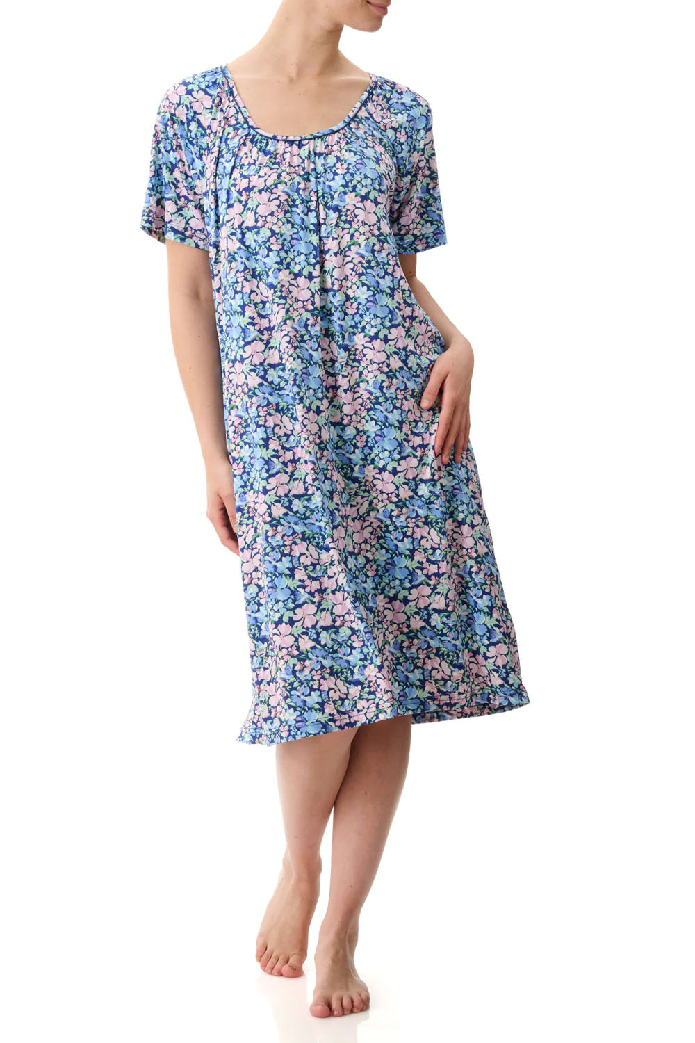 Women's multicolored floral - printed lingerieVenus Short Nightie