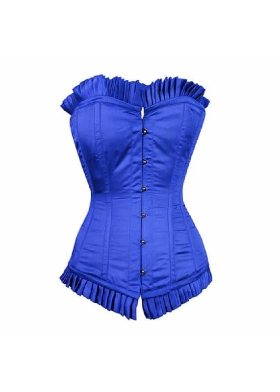 Gothic - inspired bustiers featuring dark colors and studsGothic - inspired bustiers featuring dark colors and studsACA BLUE SATIN Gothic - inspired bustiers featuring dark colors and studsGothic - inspired bustiers featuring dark colors and studsACA BLUE SATIN