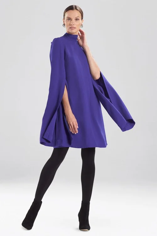 Sexy Christmas dresses for a festive occasionMedium Weight Crepe Empress Sleeve Shift Dress Sexy Christmas dresses for a festive occasionMedium Weight Crepe Empress Sleeve Shift Dress