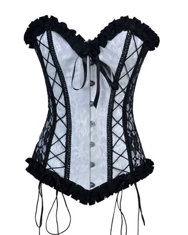 Geometric - printed bustiers for a modern and trendy lookGeometric - printed bustiers for a modern and trendy lookKaelyn Longline Overbust Corset Geometric - printed bustiers for a modern and trendy lookGeometric - printed bustiers for a modern and trendy lookKaelyn Longline Overbust Corset