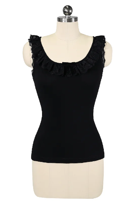 Leather bustiers for a bold and edgy lookLeather bustiers for a bold and edgy lookD'Amour Madam Ruffle Singlet (Black) Leather bustiers for a bold and edgy lookLeather bustiers for a bold and edgy lookD'Amour Madam Ruffle Singlet (Black)
