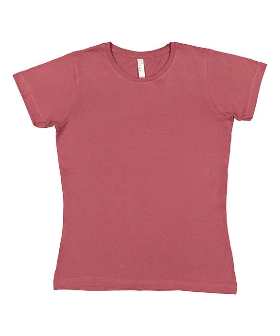 3516 - LAT Ladies Fine Jersey T-Shirt | Rouge