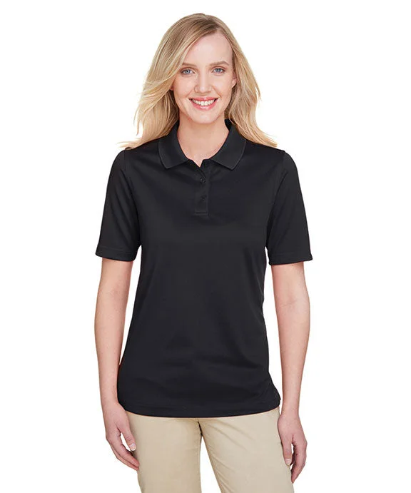 M348W - Harriton Ladies Advantage Snag Protection Plus Polo Shirt | Black