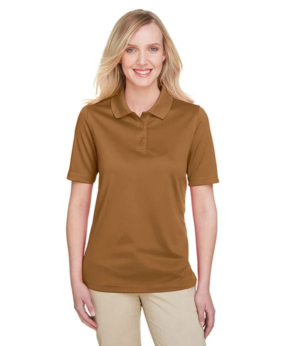 M348W - Harriton Ladies Advantage Snag Protection Plus Polo Shirt | Duck Brown