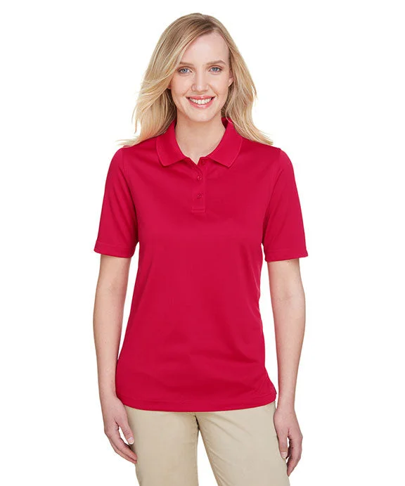 M348W - Harriton Ladies Advantage Snag Protection Plus Polo Shirt | Red