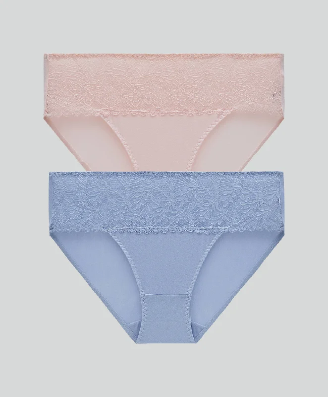 Bra with a push - up insert for extra cleavage on demand​ 2 Piece Pack Cottage Romance Boxshorts