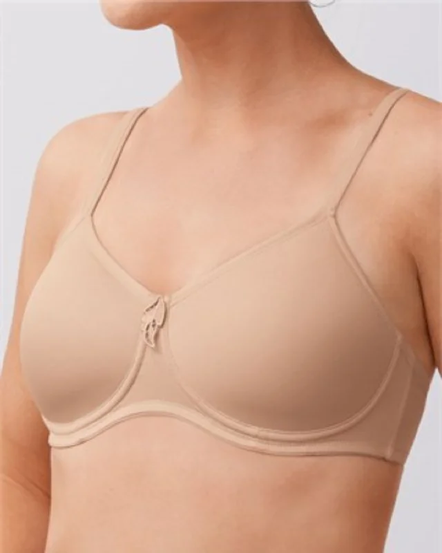 Bra with a pattern - print for a more unique appearance​ Amoena Lara Non-Wired Padded Mastectomy Bra - 0674 - Nude
