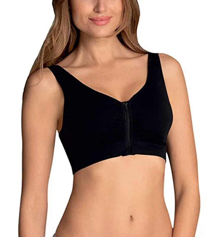 Bra with a pattern - print for a more unique appearance​ Anita Care Lynn Pocketed Post Surgery Bra (5768X) - Black