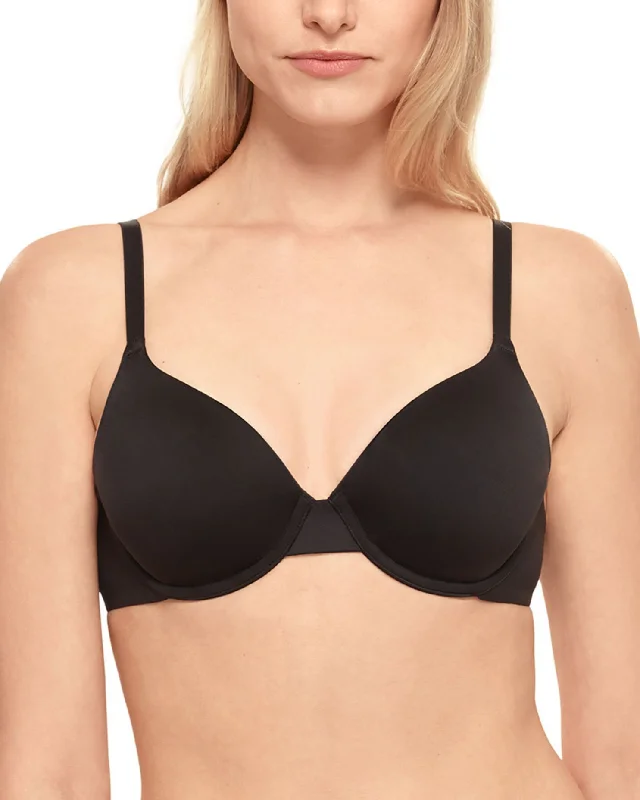 Bra with padded straps to reduce shoulder strain B. Tempt'd By Wacoal Future Foundation T-shirt Bra (More colors available) - 953281 - Night Bra with padded straps to reduce shoulder strain B. Tempt'd By Wacoal Future Foundation T-shirt Bra (More colors available) - 953281 - Night
