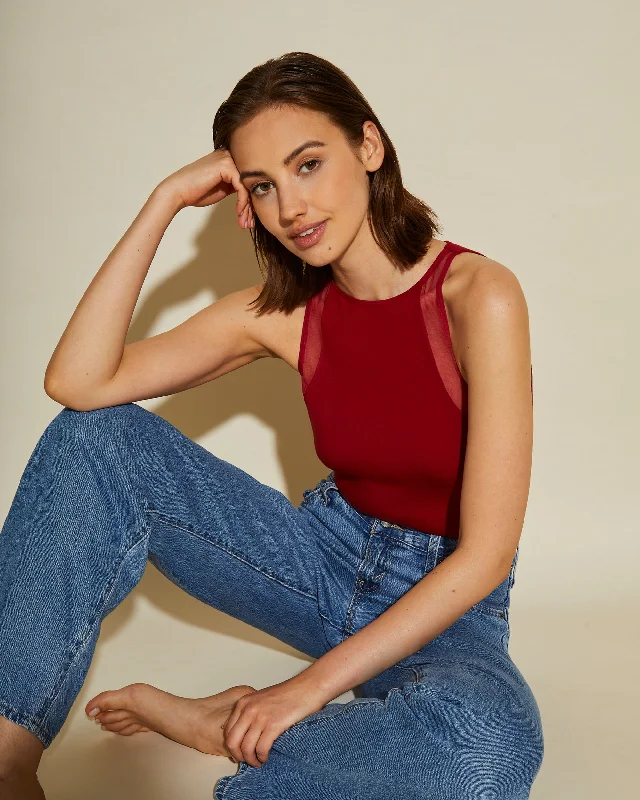 Bra with a high - cut cup for more coverage and support​ Teddy