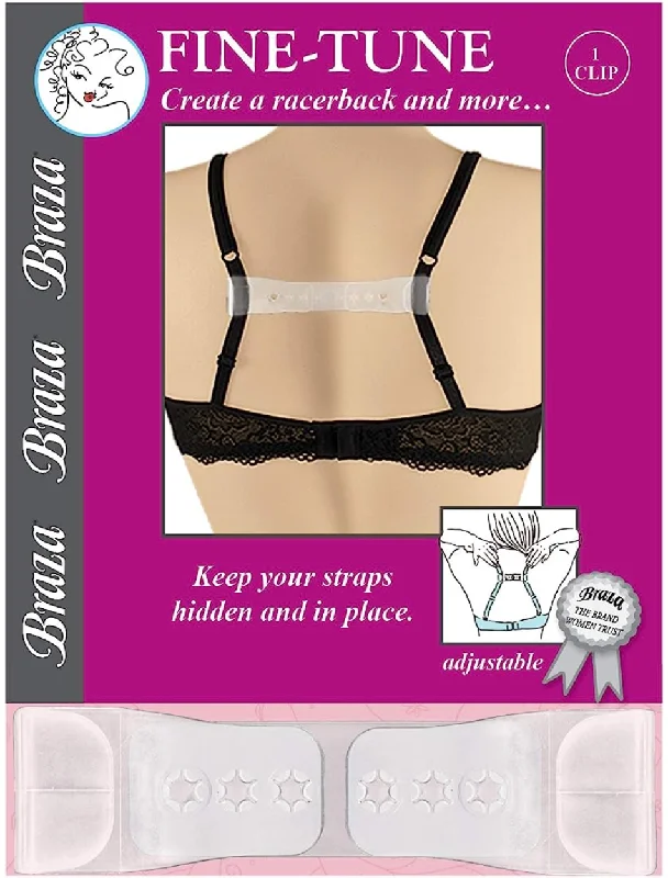 Women's Wacoal bras for plus - size womenBraza Fine Tune Racer Back Converter, Clear | Bra Racerback Clips | Adjustable Racerback Clips Women's Wacoal bras for plus - size womenBraza Fine Tune Racer Back Converter, Clear | Bra Racerback Clips | Adjustable Racerback Clips