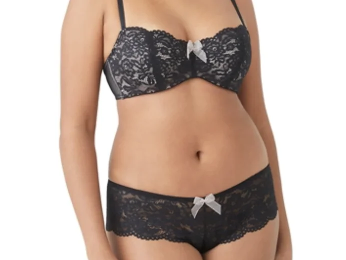 Plus - size bras designed for larger cup sizes and fuller figures​ B. TEMPT'D 953144 CIAO BELLA BALCONETTE