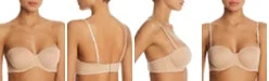 Bra with a multi - way strap system for different outfits​ CALVIN KLEIN LIGHTLY LINED CONSTANT STRAPLESS QF5528
