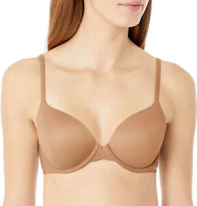 Bra with a cross - back strap design for a trendy look​ CALVIN KLEIN PERFECTLY FIT T SHIRT BRA F3837