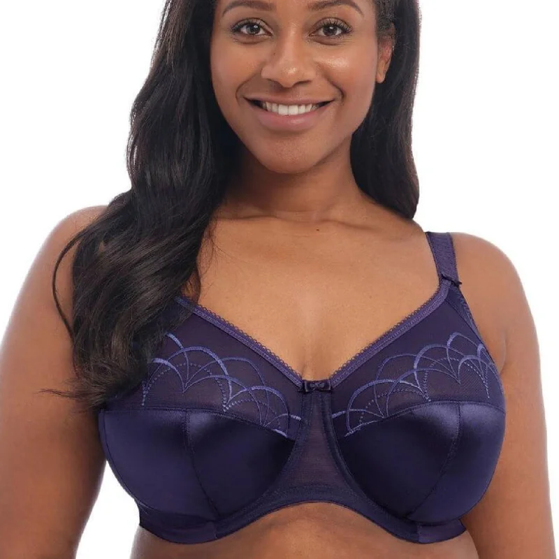 Minimizer bras to reduce the appearance of breast size Cate Underwire Full Cup Banded Bra EL4030 - Ink Minimizer bras to reduce the appearance of breast size Cate Underwire Full Cup Banded Bra EL4030 - Ink