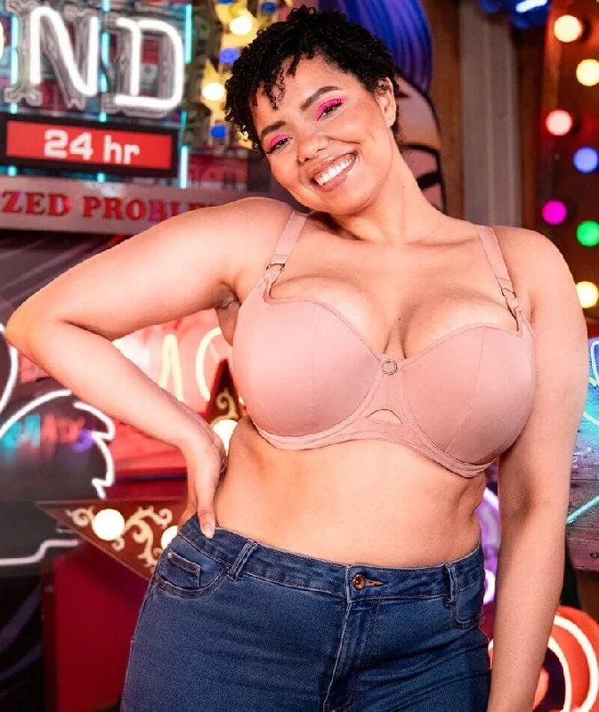 Bra with underbust support for better breast lift CURVY KATE BOOST ME UP PADDED BALCONY BRA Bra with underbust support for better breast lift CURVY KATE BOOST ME UP PADDED BALCONY BRA