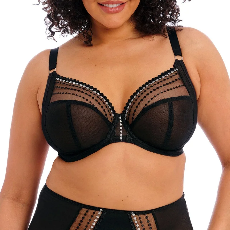 Bra with a lace - trim for an elegant and delicate touch Matilda UW Plunge Bra EL8900 - Black Bra with a lace - trim for an elegant and delicate touch Matilda UW Plunge Bra EL8900 - Black