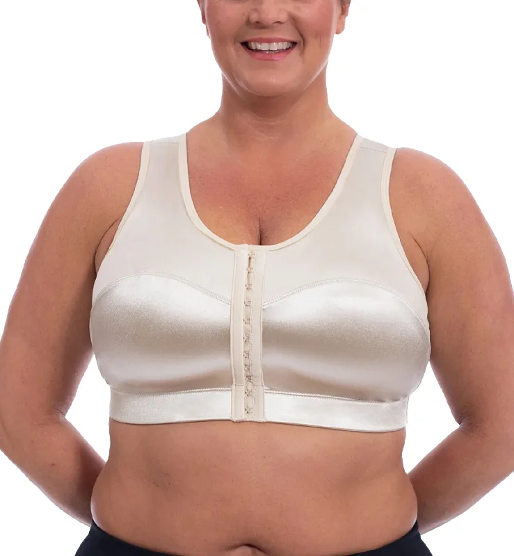 Bra with underbust support for better breast lift Enell High Impact Sports Bra (100) - Ecru Bra with underbust support for better breast lift Enell High Impact Sports Bra (100) - Ecru