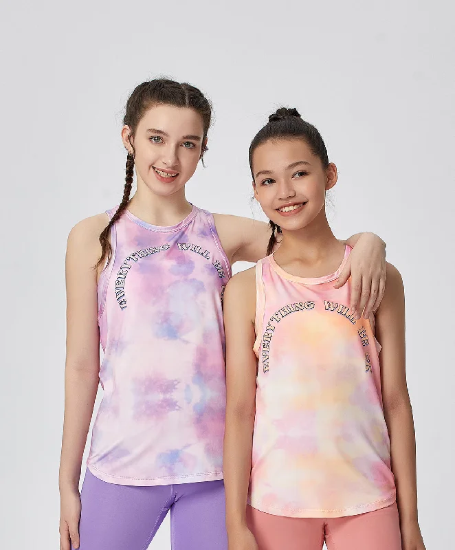 Bra with a built - in underwire for enhanced support Energized Junior Digital Daydream Printed Tank Top Bra with a built - in underwire for enhanced support Energized Junior Digital Daydream Printed Tank Top