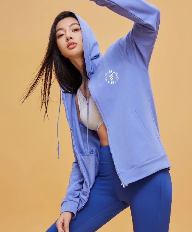 Bra with a multi - way strap system for different outfits​ Energized Hoodie Jacket
