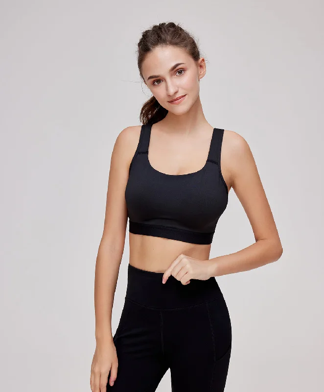 Nylon bras offering durability and stretch​ Energized Impact U-Back Sports Bra