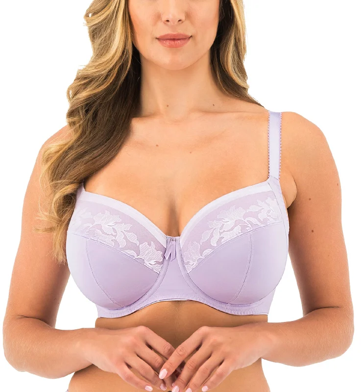 Bra with a seamless memory foam cup for a smooth silhouette​ Fantasie Illusion Side Support Underwire Bra (2982) - Orchid