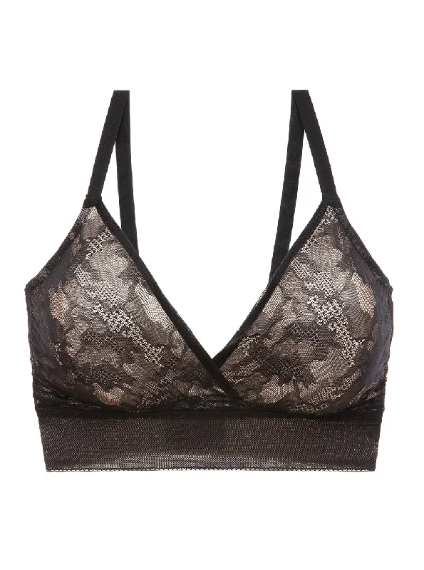 Bra with a moisture - wicking memory foam cup for sweaty conditions​ Curvy Bralette